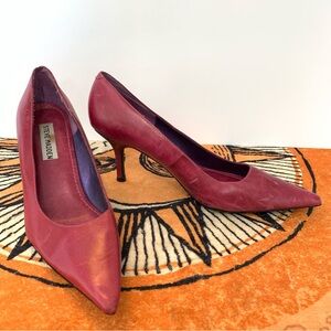 STEVE MADDEN MAGENTA STILETTO 6.5 US